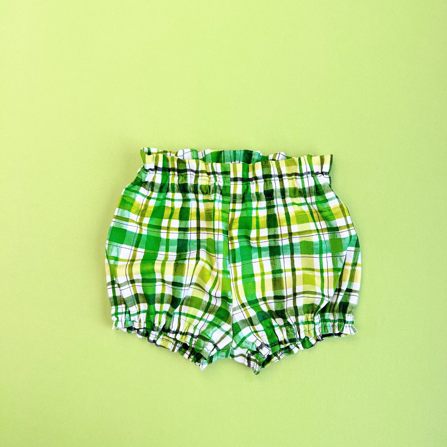St. Patrick’s Day baby bloomers.