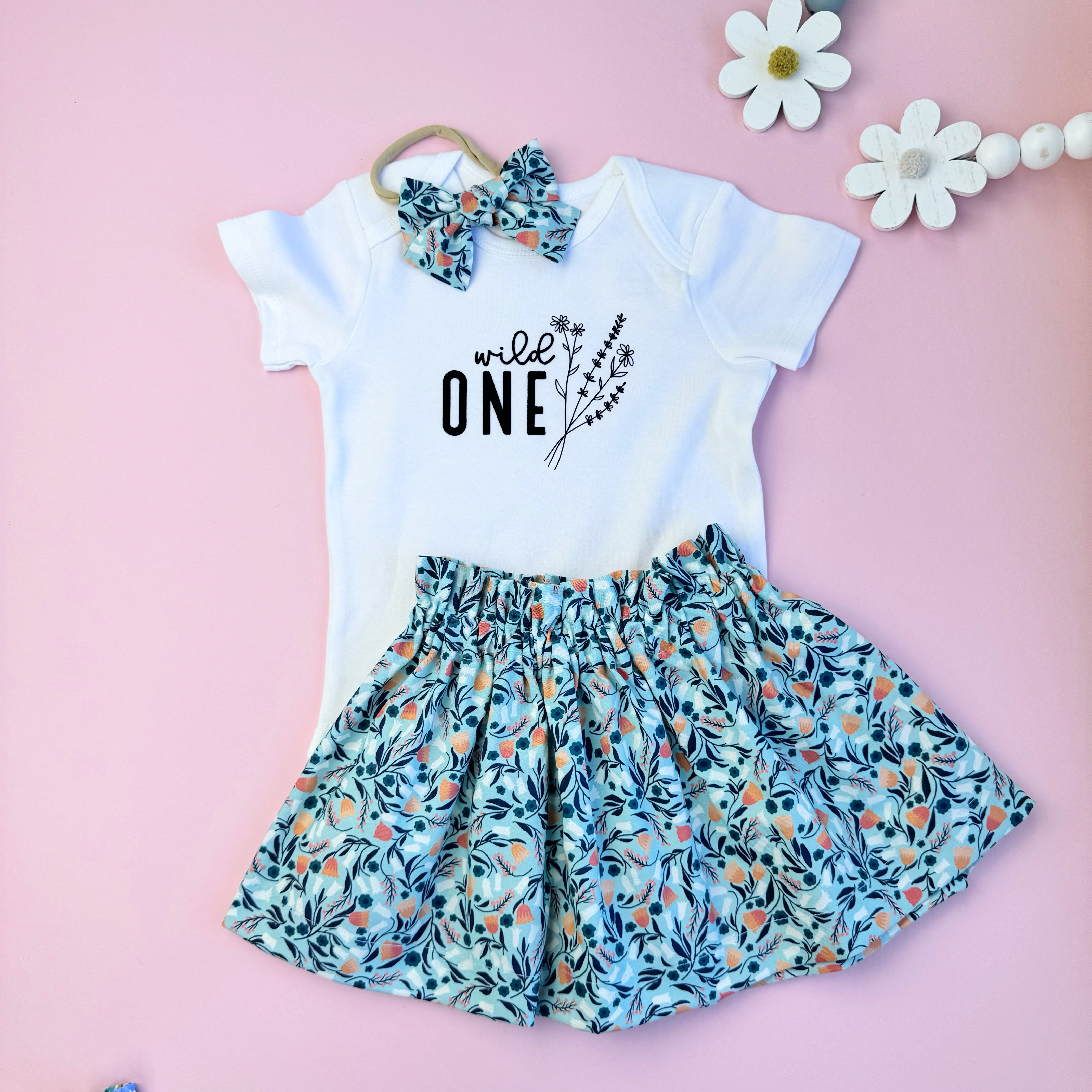 Baby Girl First Birthday Outfit Floral Gold One Print Bodysuit Princess Tutu Dress With Crown 1st Birthday Cake Smash Outfit One Year Old Photography...