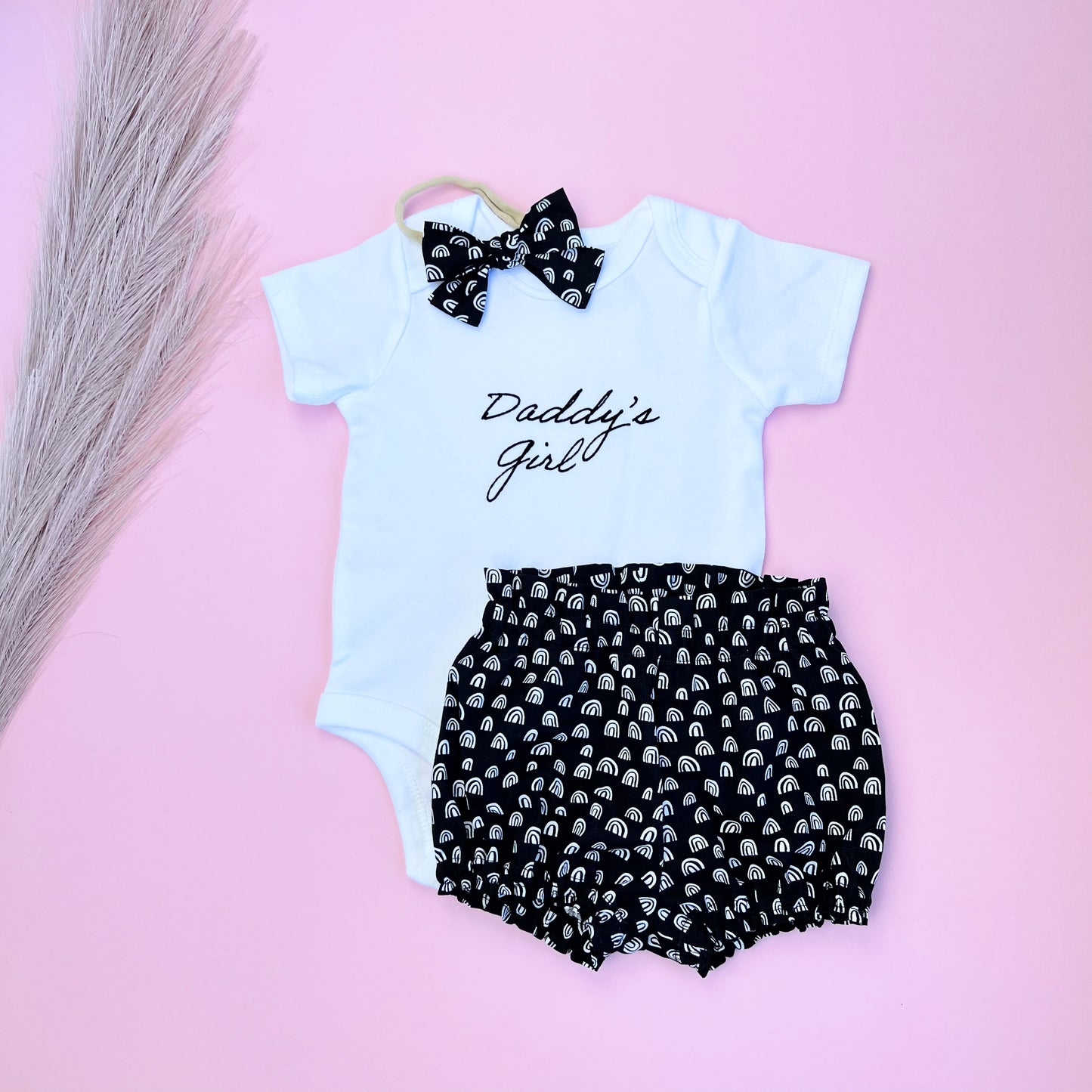 Father's Day Baby Girl outfit.