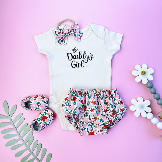 Father's Day Baby Girl outfit.