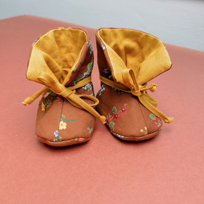 Cozy Baby Shoes Sewing Pattern PDF