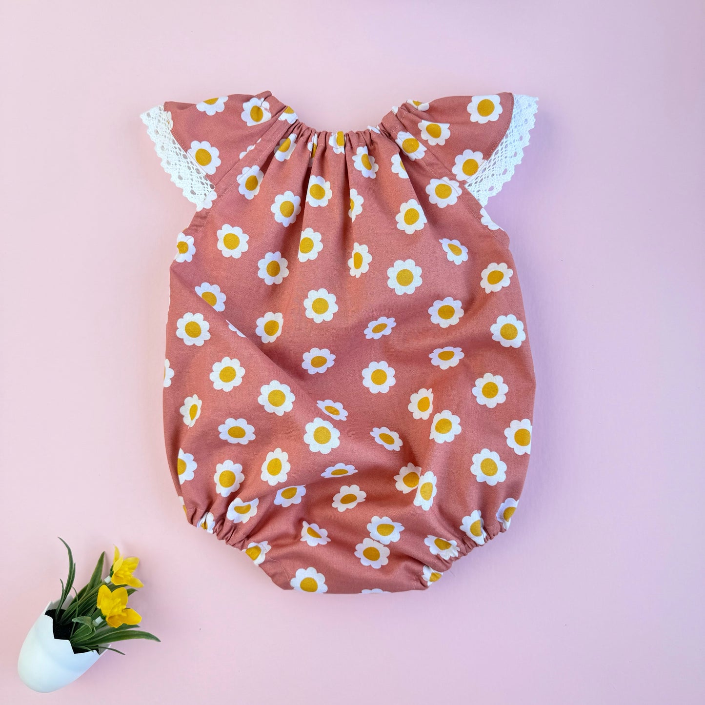 Summer baby girl outfit. Bubble romper. Summer girl outfit.