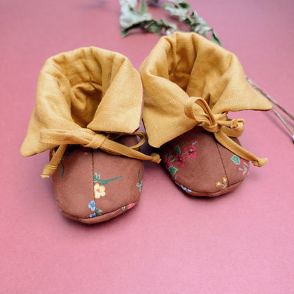 Cozy Baby Shoes Sewing Pattern PDF
