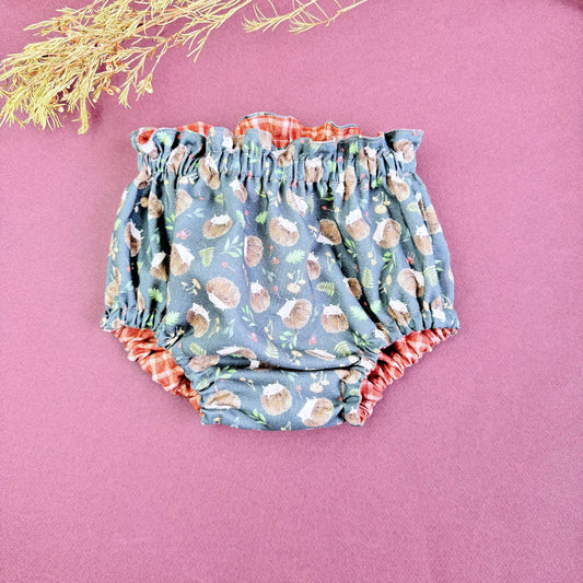 Fall Reversible Baby Bloomers.