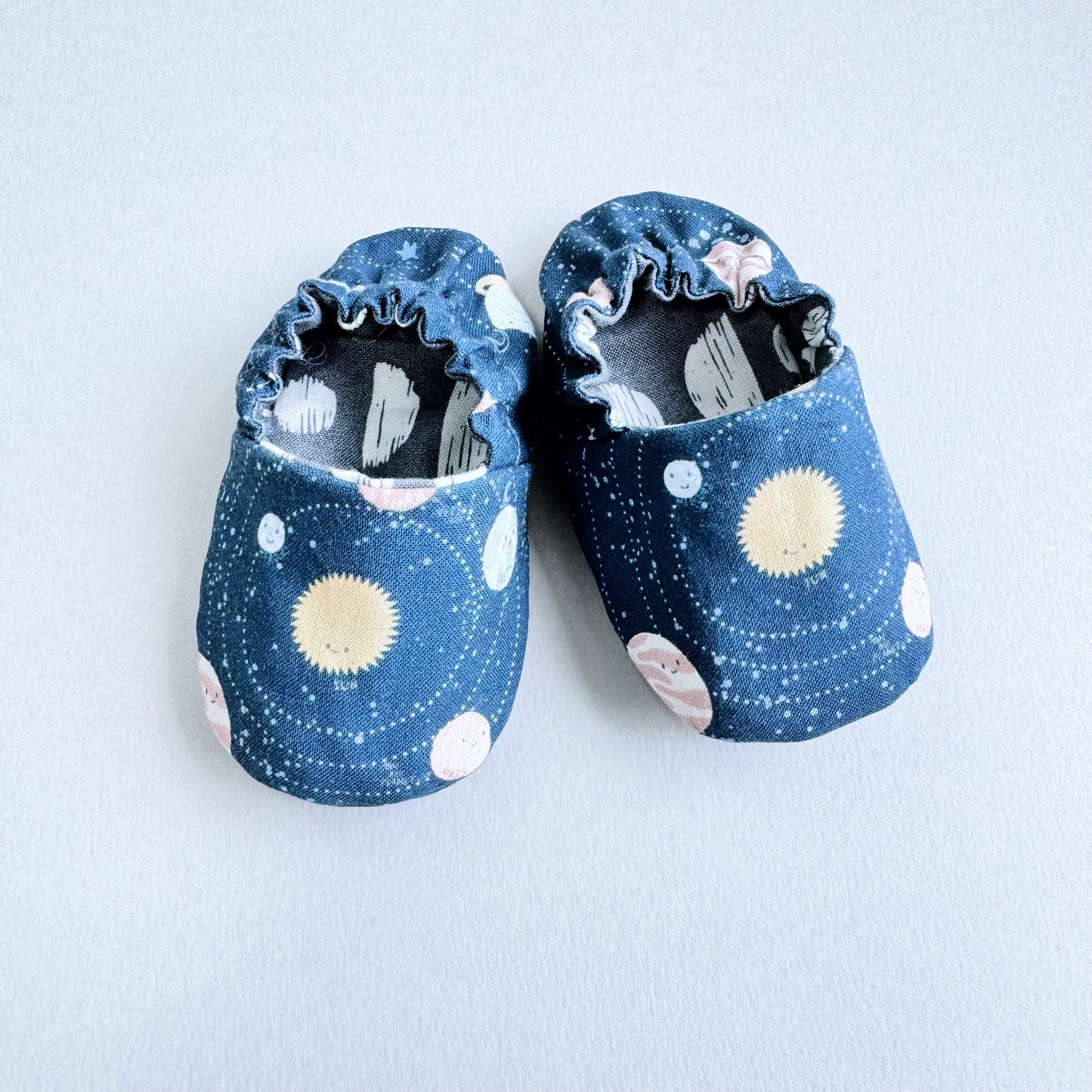 Reversible Baby boy Slippers: Soft & Eco-Friendly Cotton, 0-24 Months