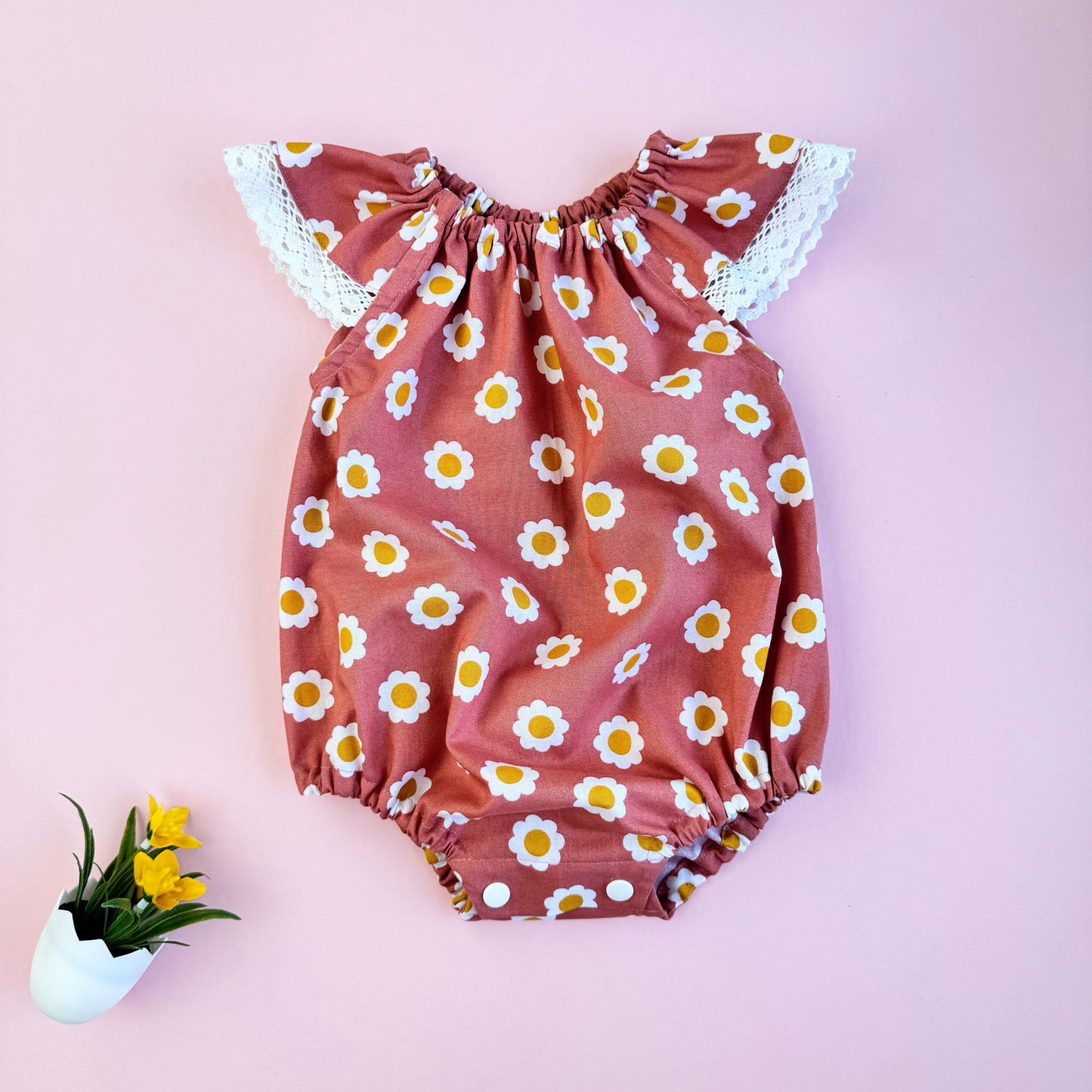 Summer baby girl outfit. Bubble romper. Summer girl outfit.