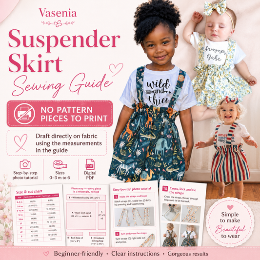 Suspender Skirt Sewing Guide PDF