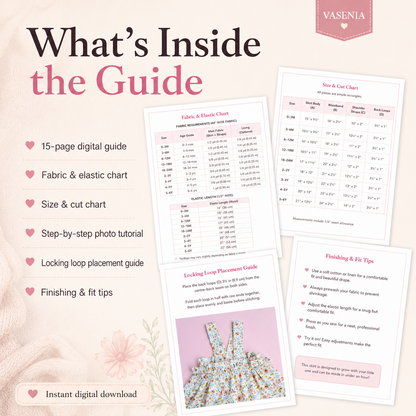Suspender Skirt Sewing Guide PDF