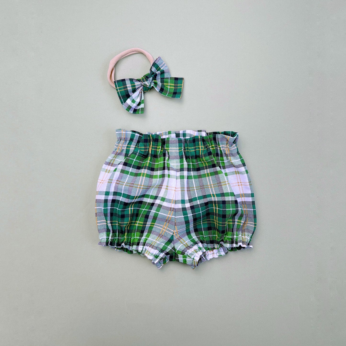 St. Patrick’s Day baby girl outfit.