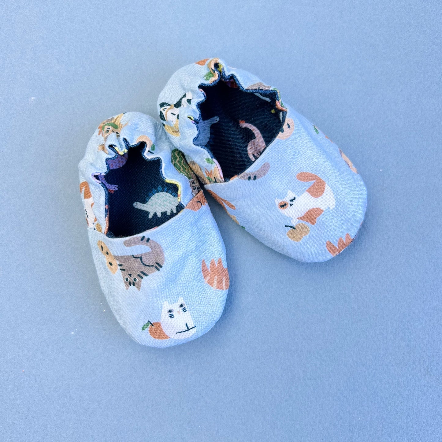 Reversible Baby boy Slippers: Soft & Eco-Friendly Cotton, 0-24 Months