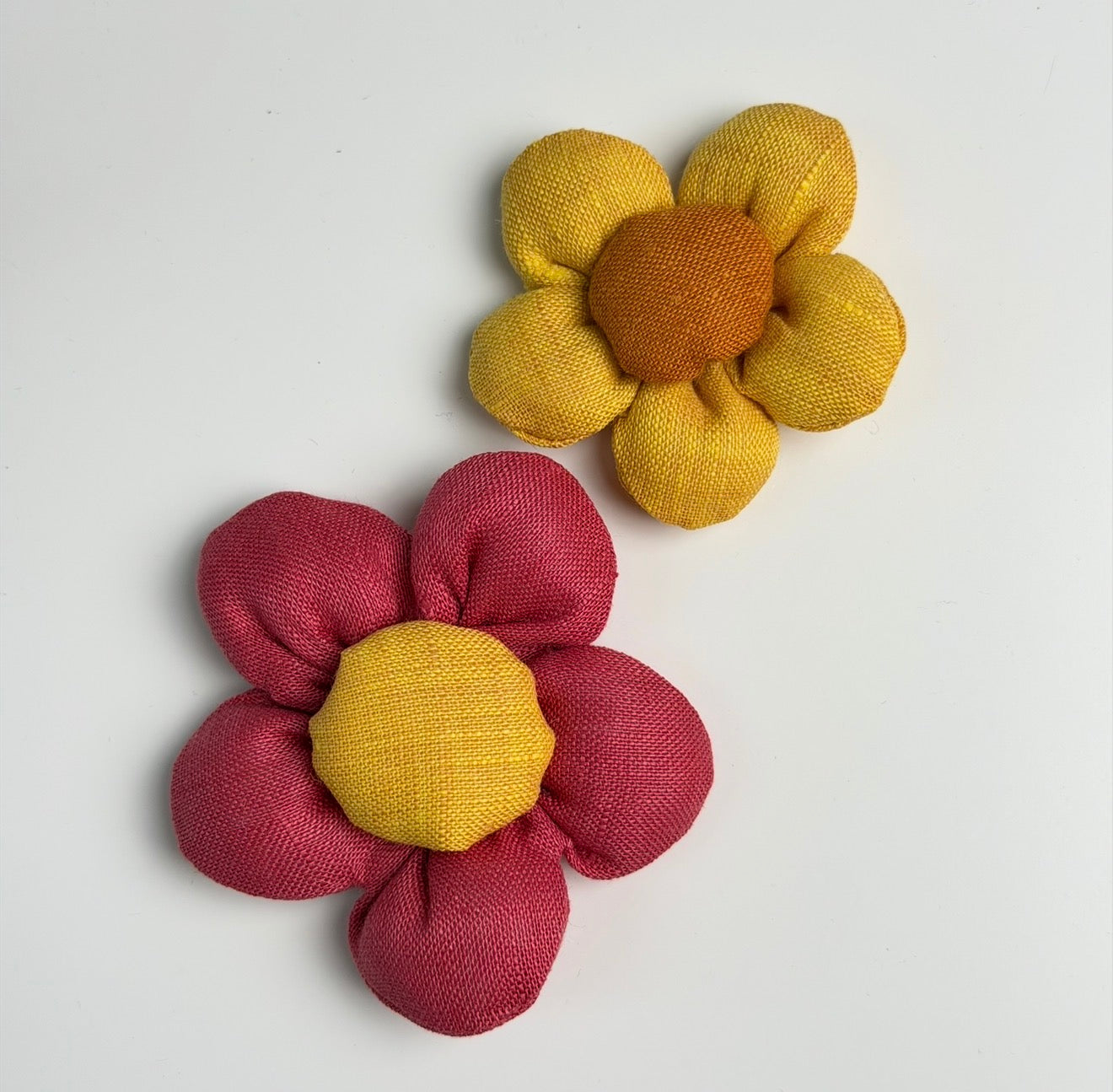 3D Fabric Flower Sewing Pattern PDF