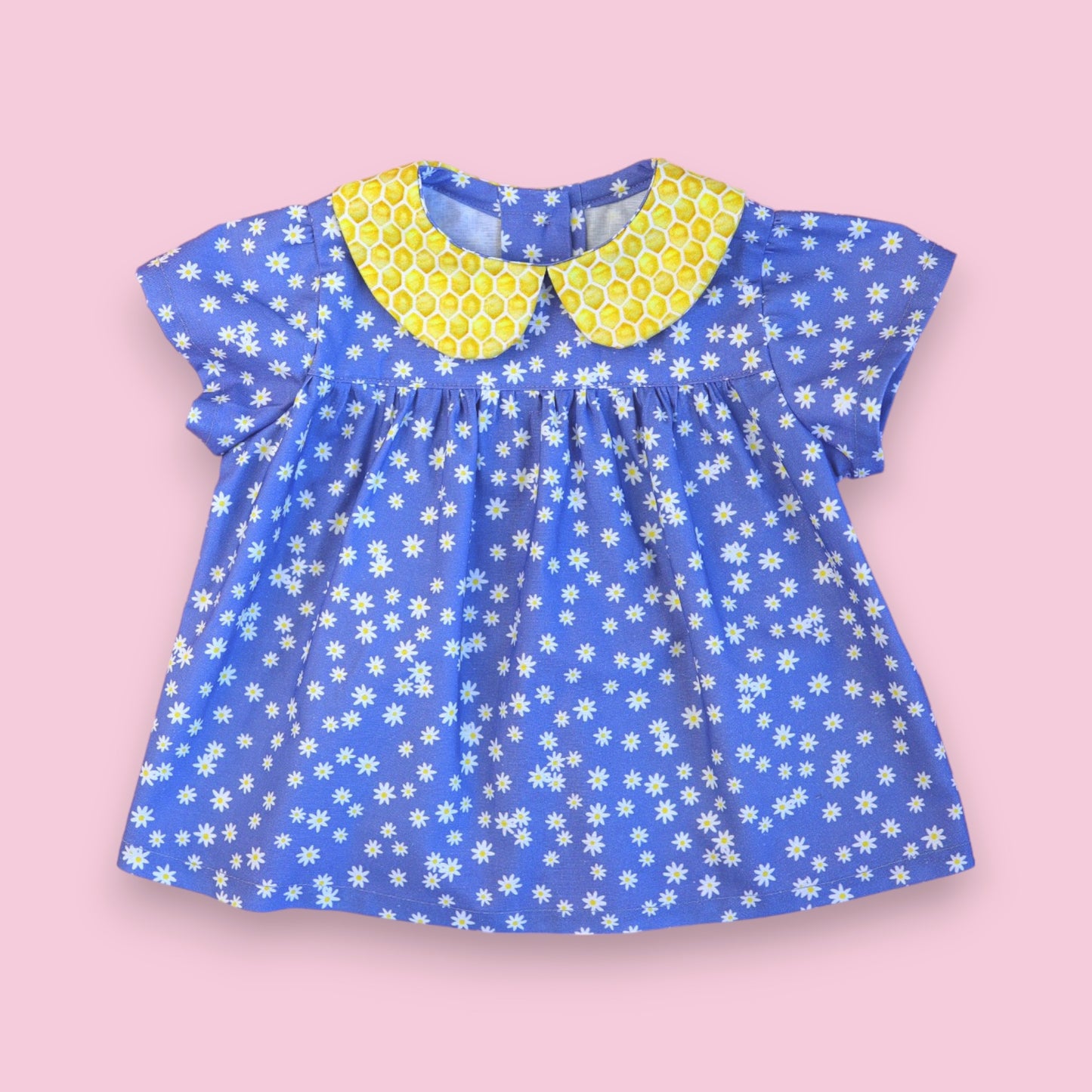 Premium Cotton Girl's Outfit: Blouse, Bloomers, Slippers, and Bow