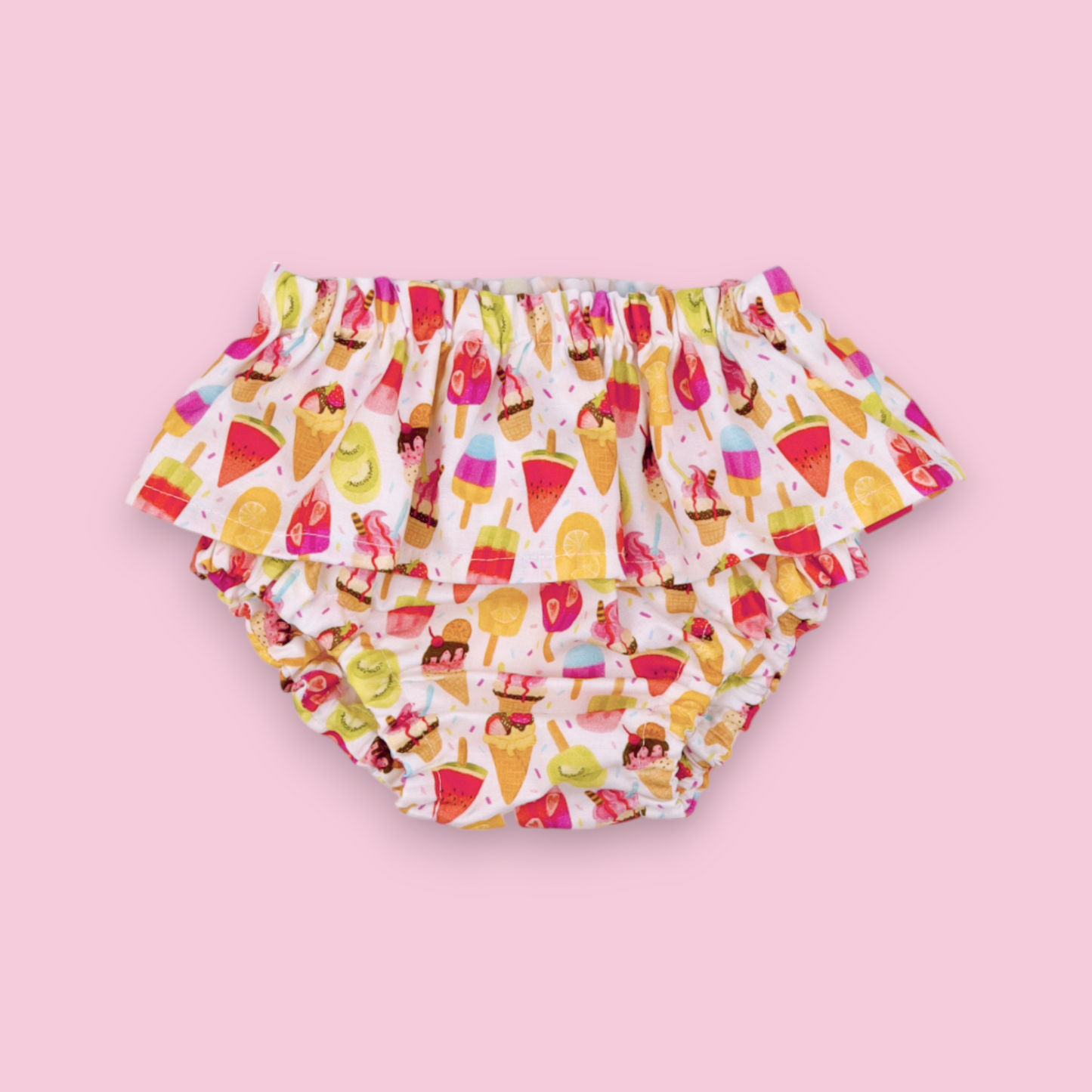 Baby bloomers for girl.