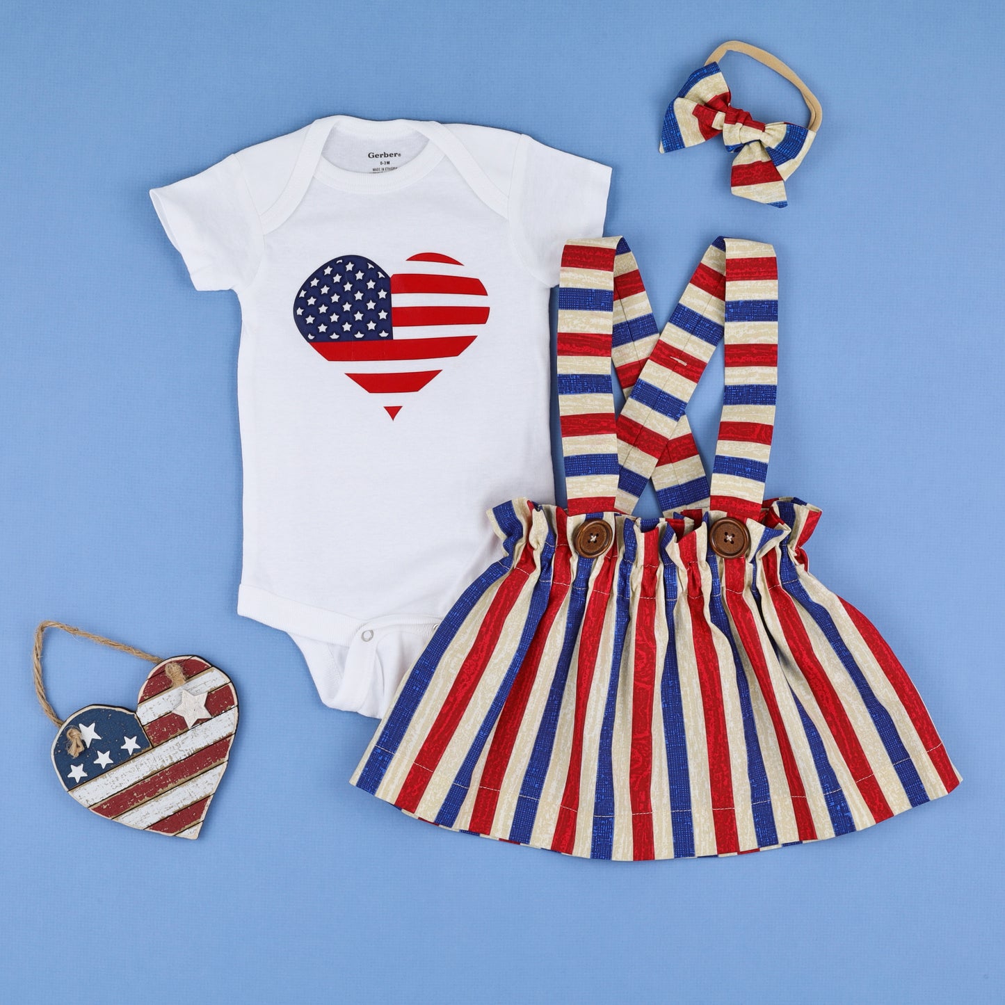 4th of July girls outfit