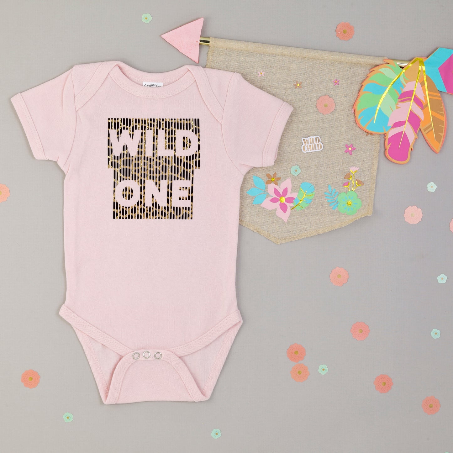 Wild one birthday girl outfit.