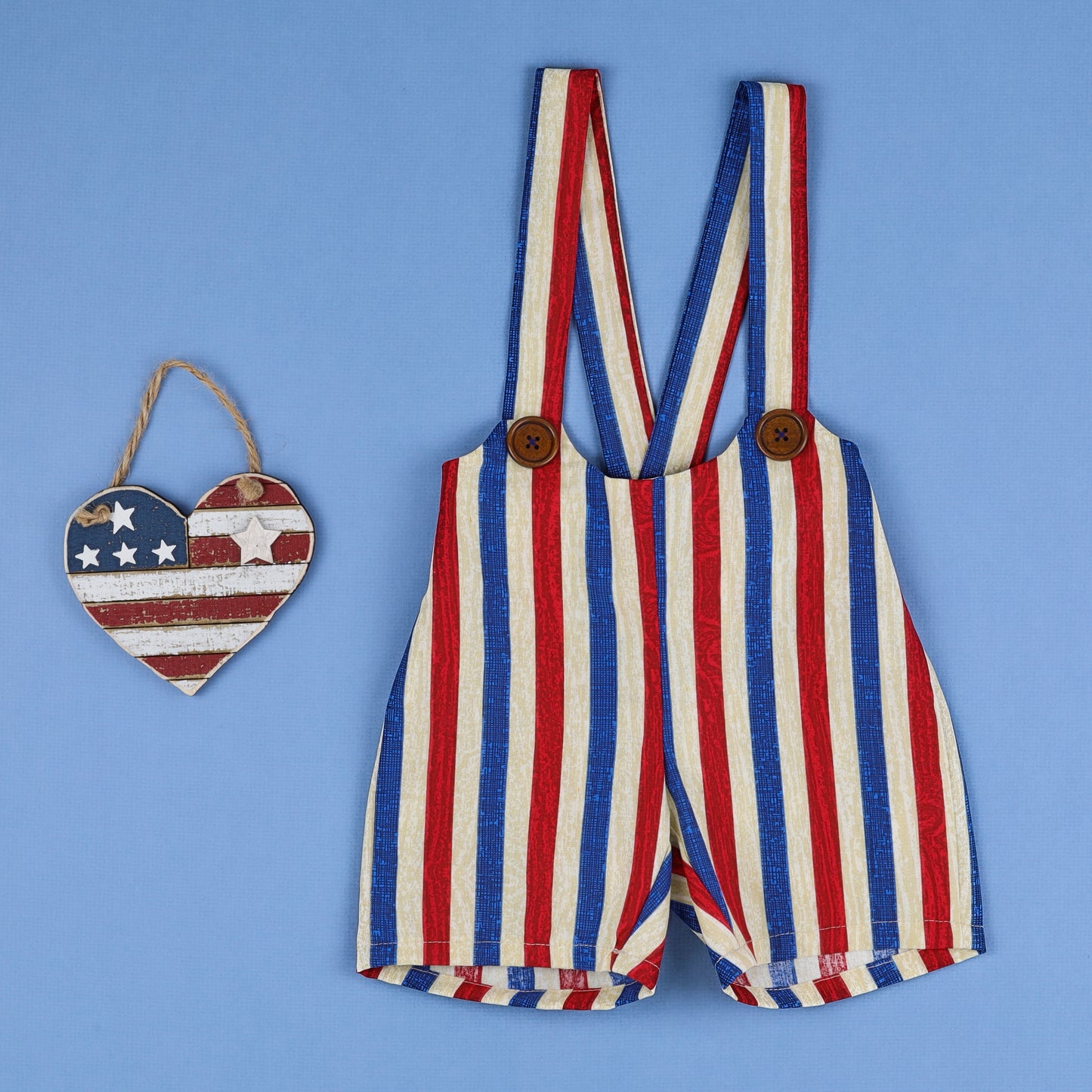 4th of July girl Outfit.  American babe shirt. July Patriotic Shirt Suspender Shorts.